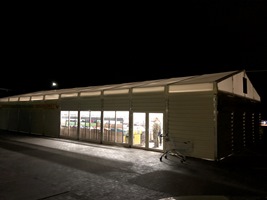 Raktársátor 10 méter széles-38